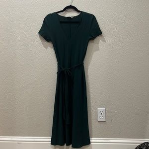 Zara Green knit dress